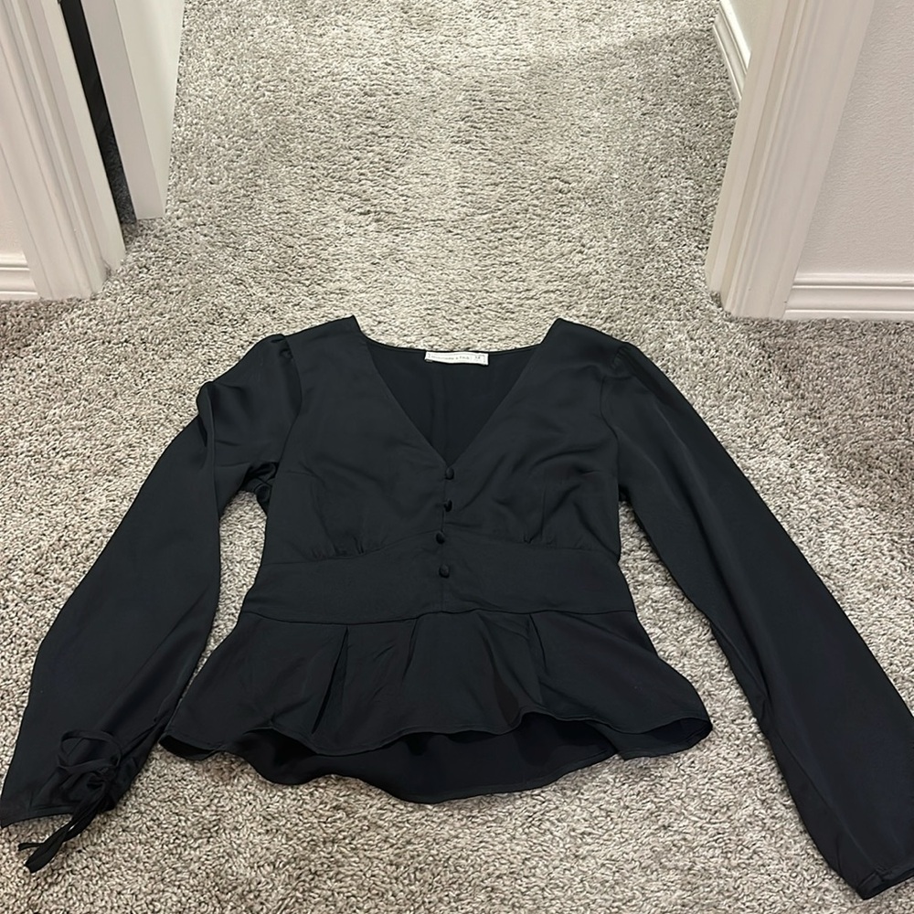 Abercrombie satin top